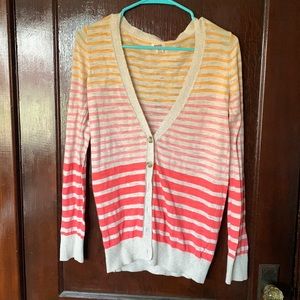 Striped Cardigan